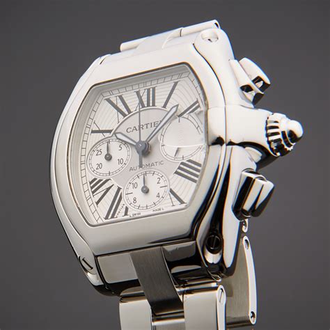 cartier roadster chronographe|cartier roadster pre owned.